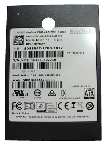 Sandisk 2400s 7mm - sandisk, 128gb